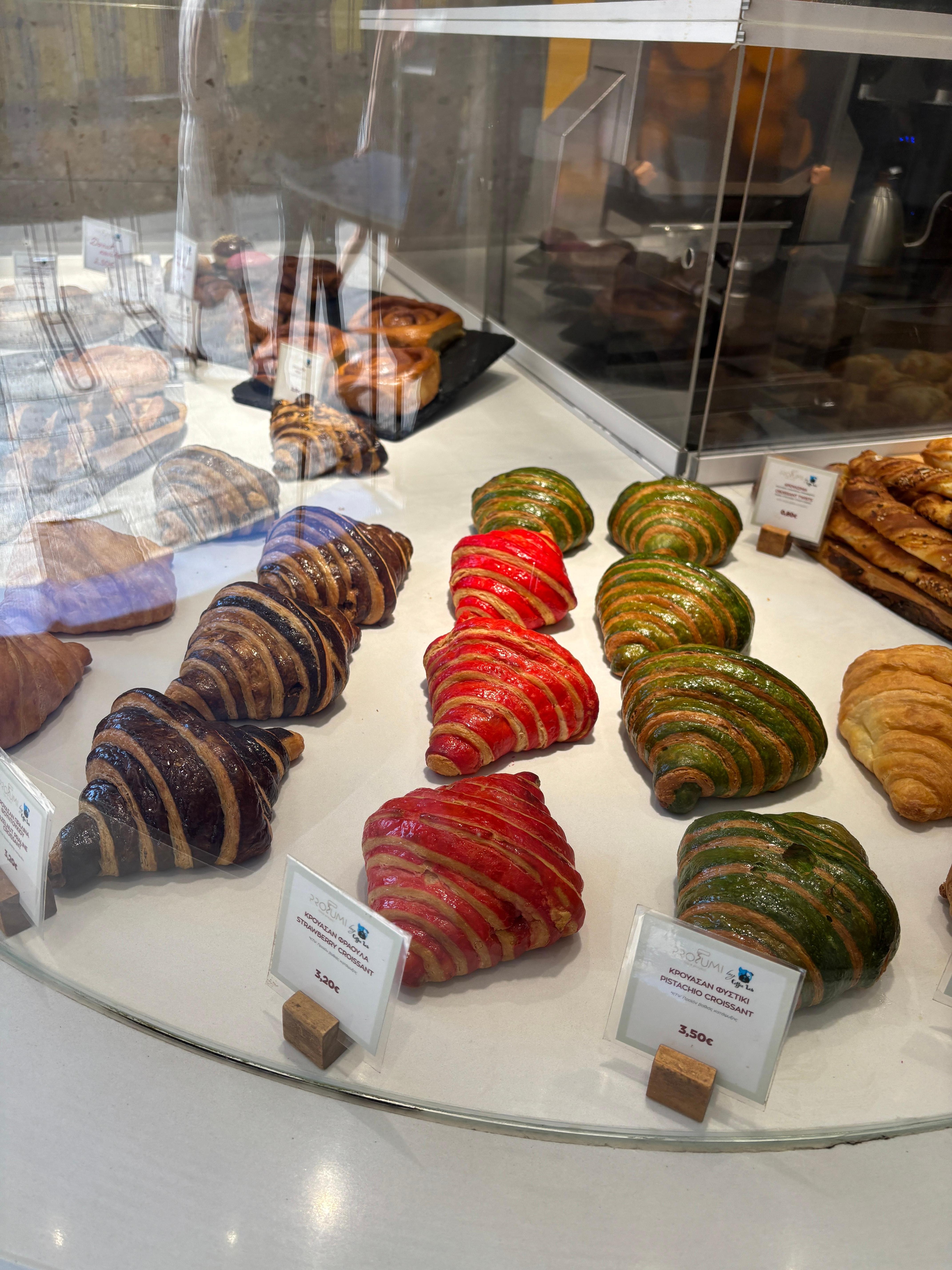 Pasties right outside the hotel,