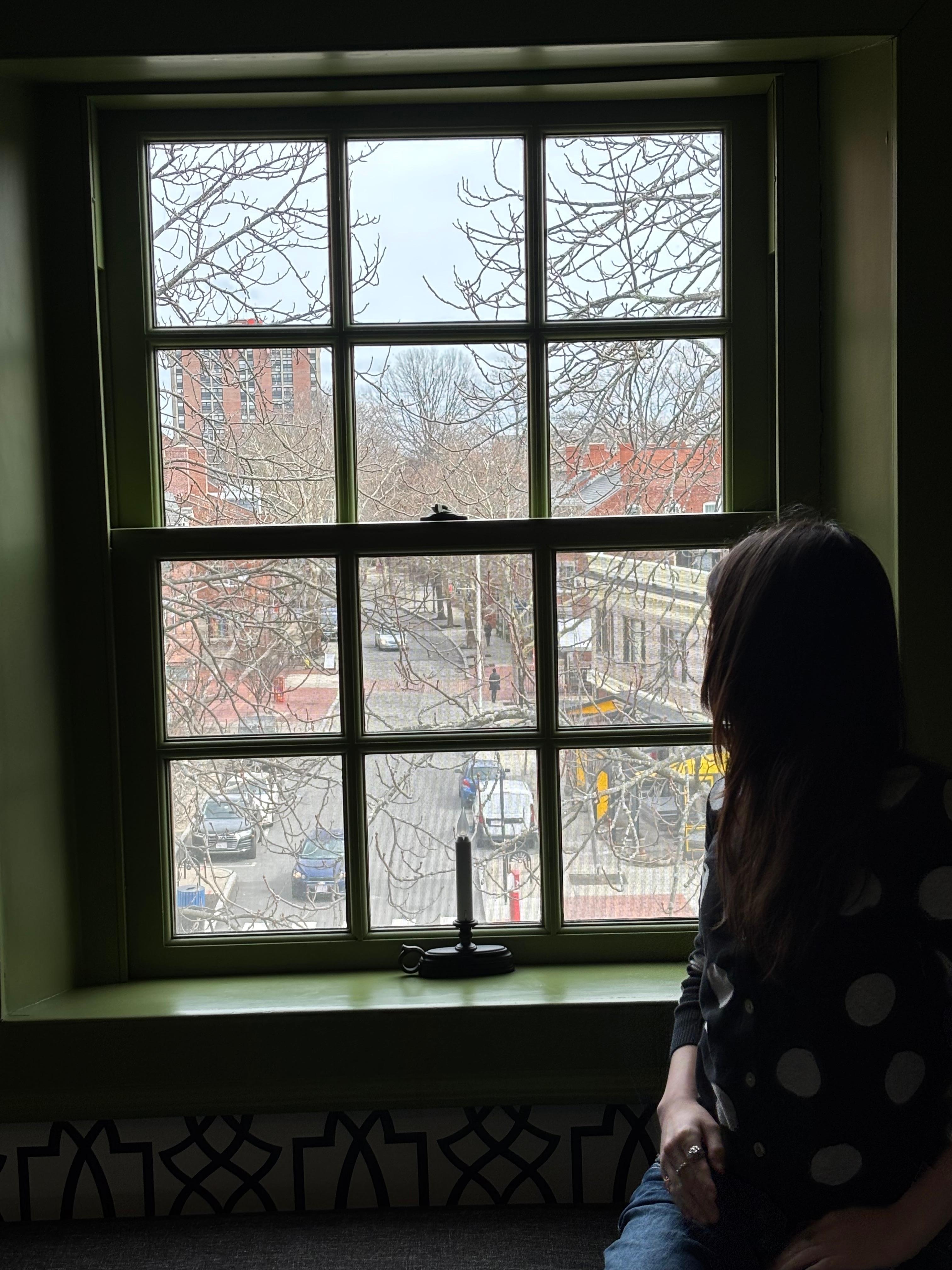 Street view from second floor 