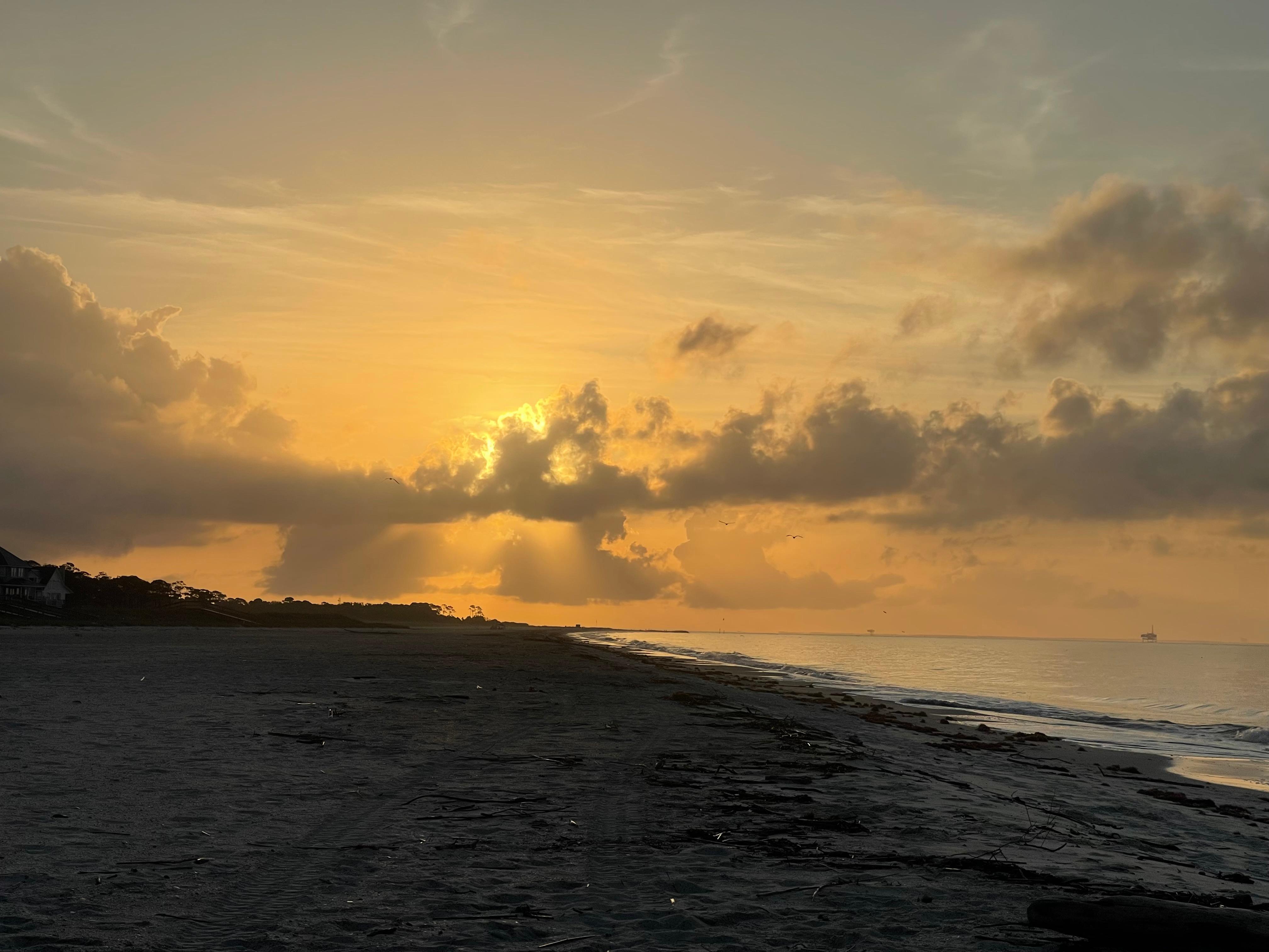 Beautiful sunrise