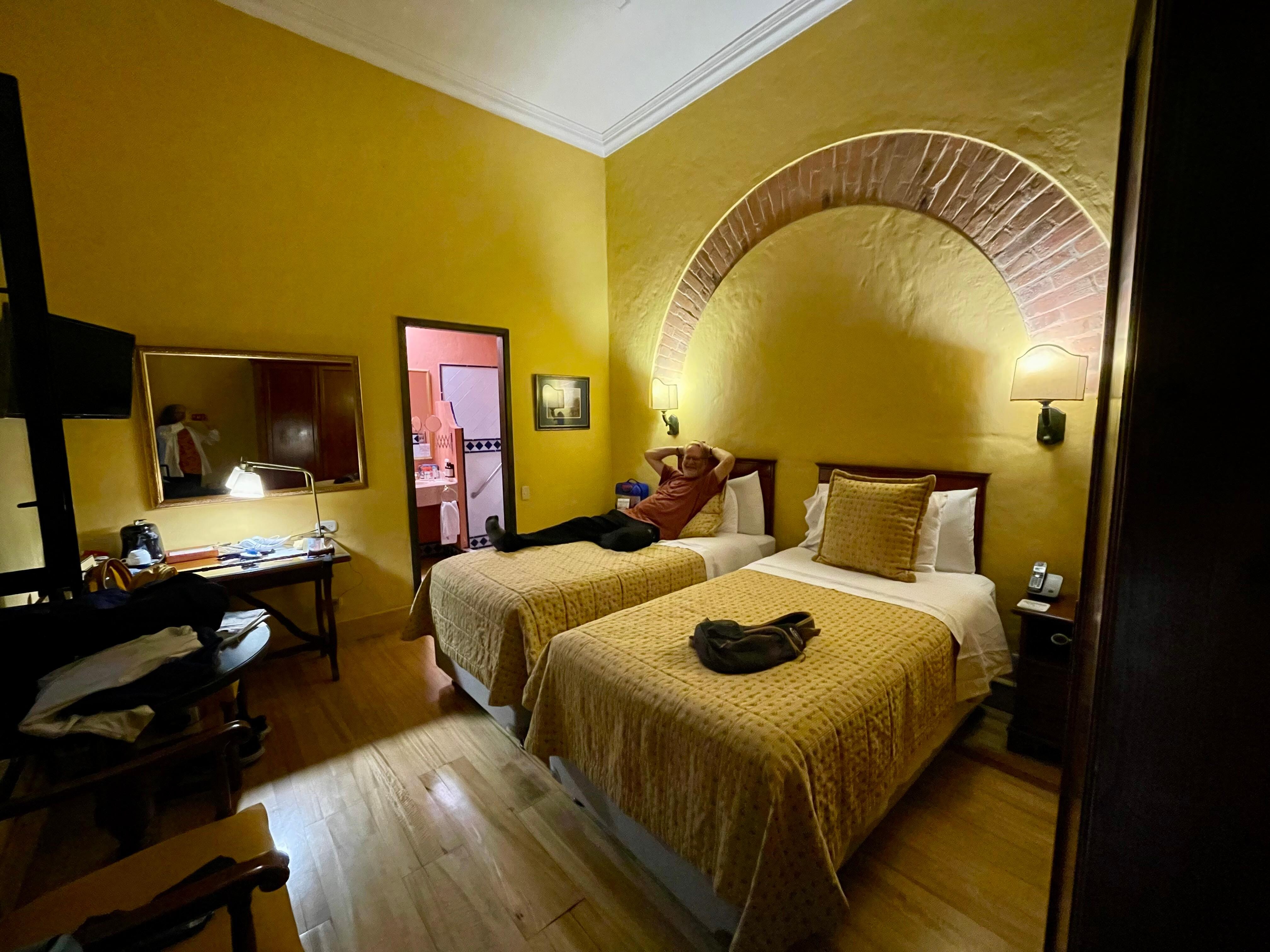 Our twin bedroom