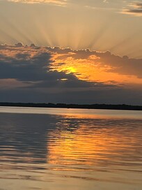 Summer Solstice Sunset, Shawano Lake