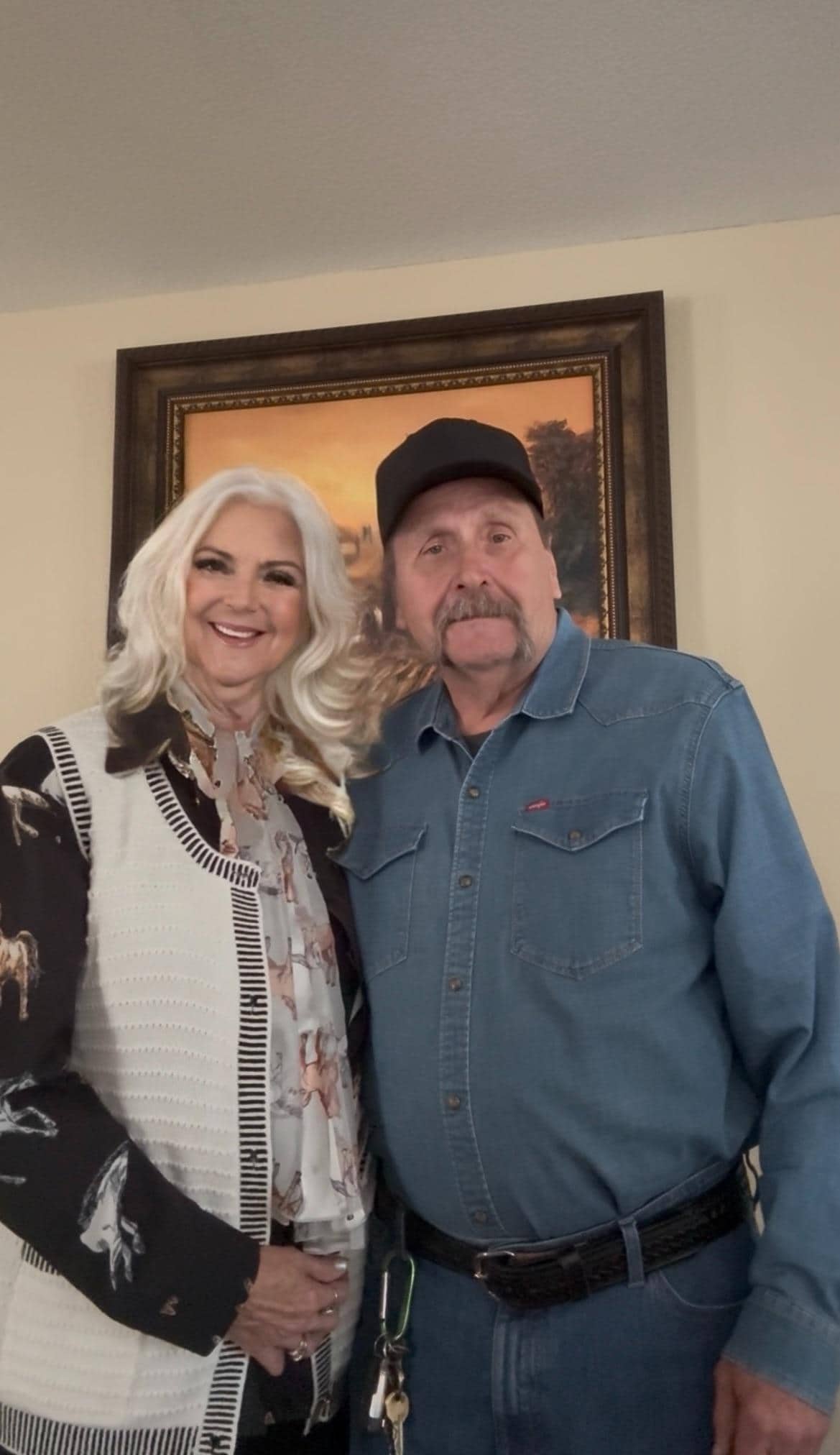 Michael used his phone on video, and I just used my phone to make a snap shot!