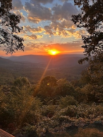 Loved watching the sunrise in the mornings.