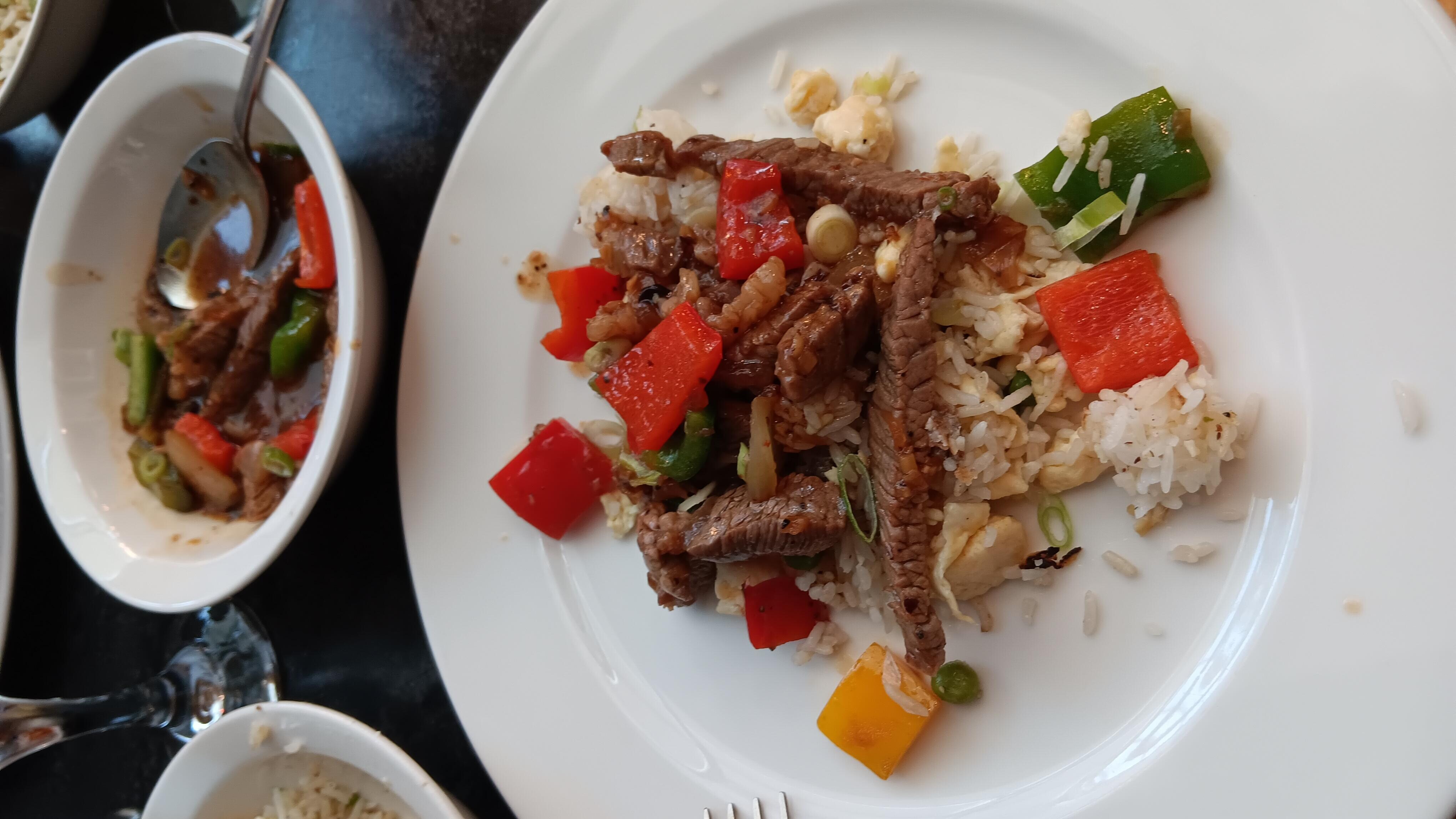 Black bean beef 