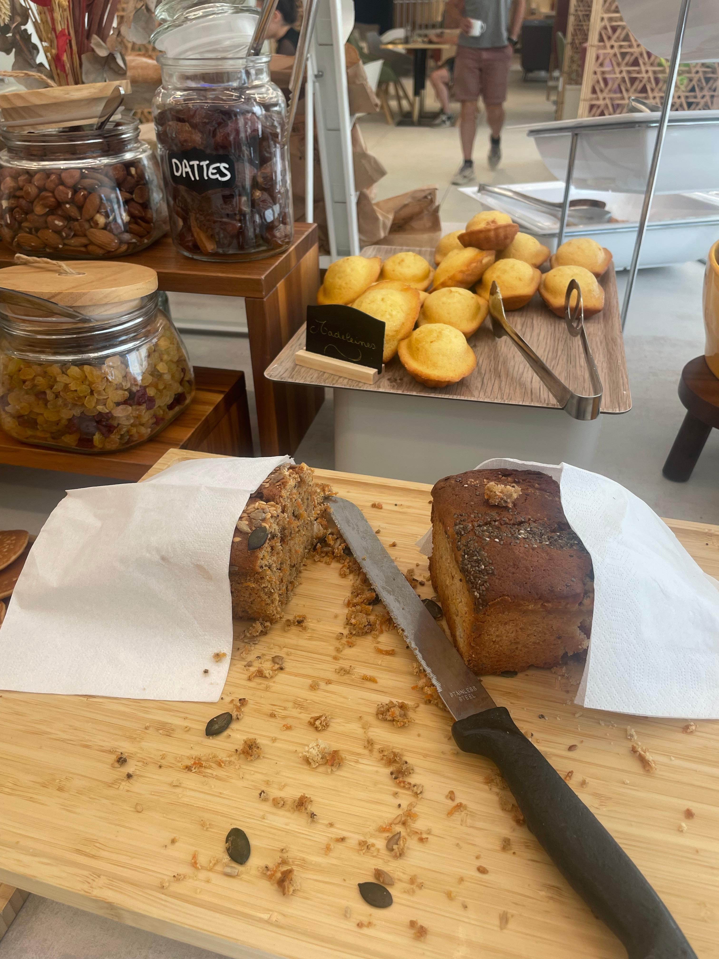 Breakfast selection
