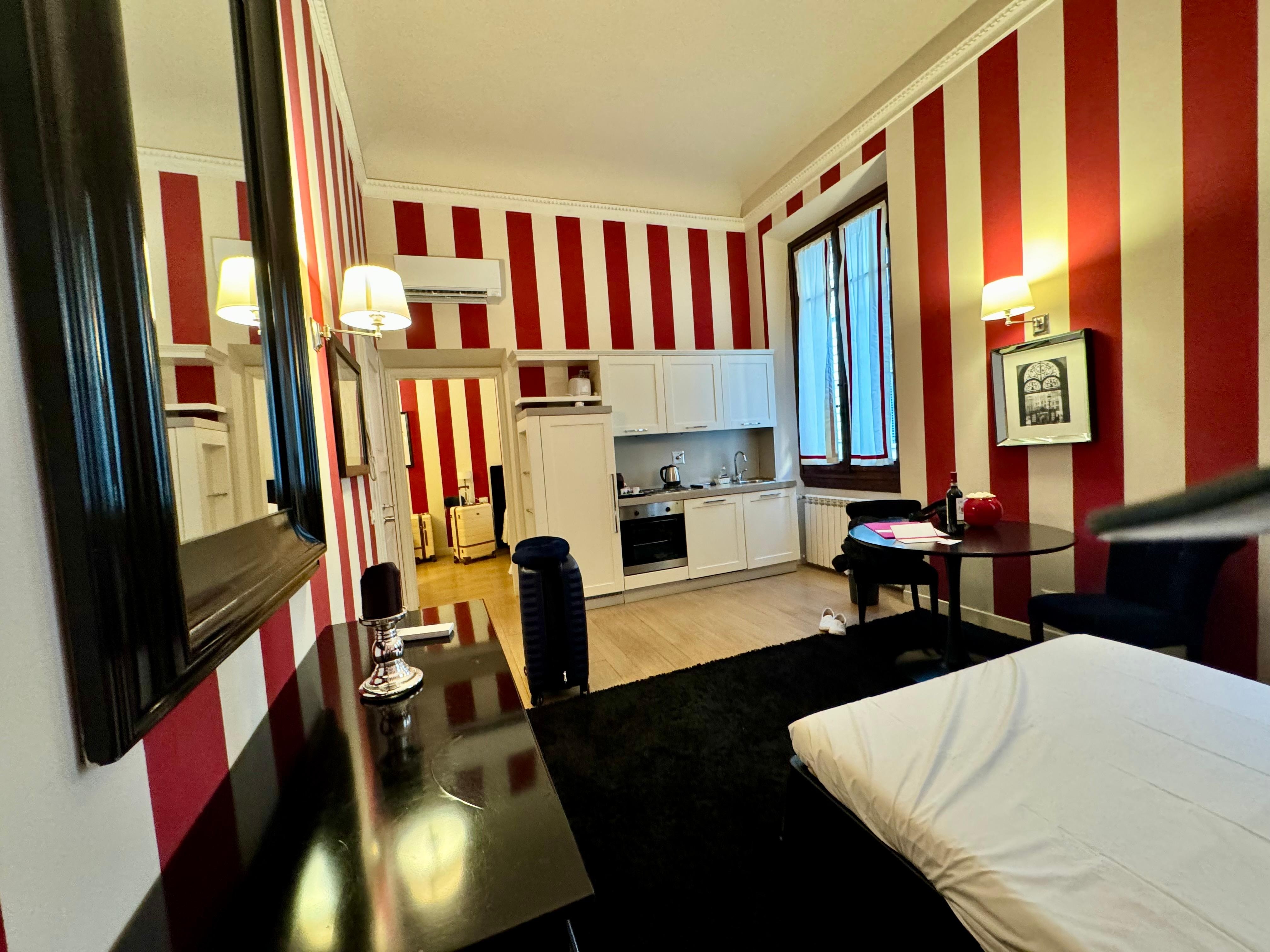 Spacious. Comfortable pullout.