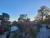 Ausblick von der Terrasse