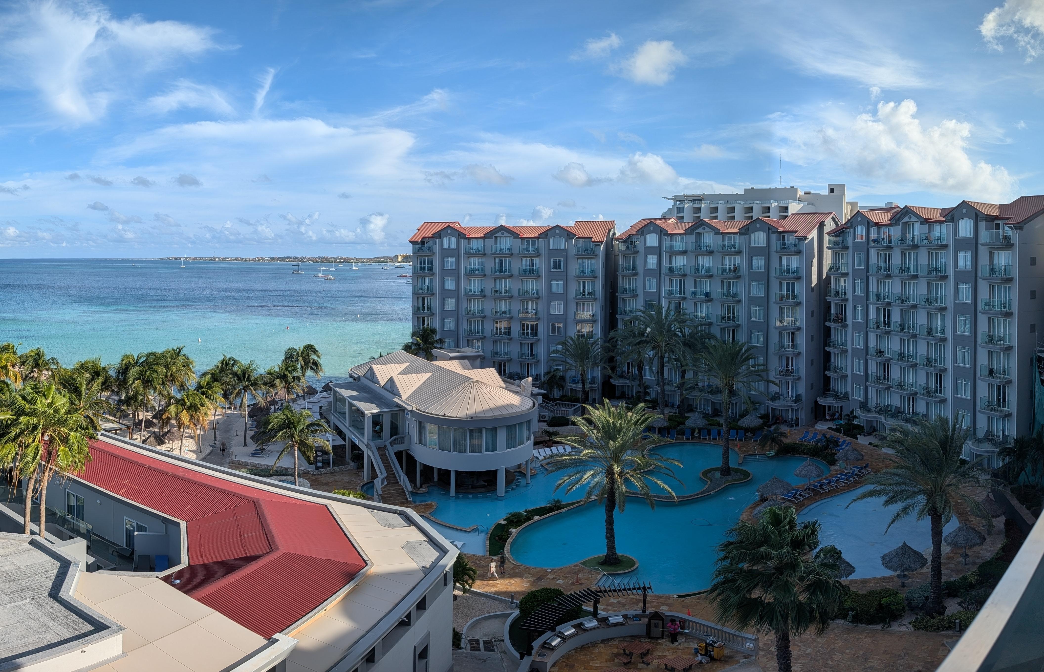 The view from my balcony.