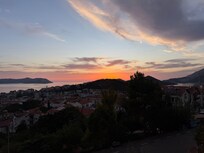 Sunset from our balcony