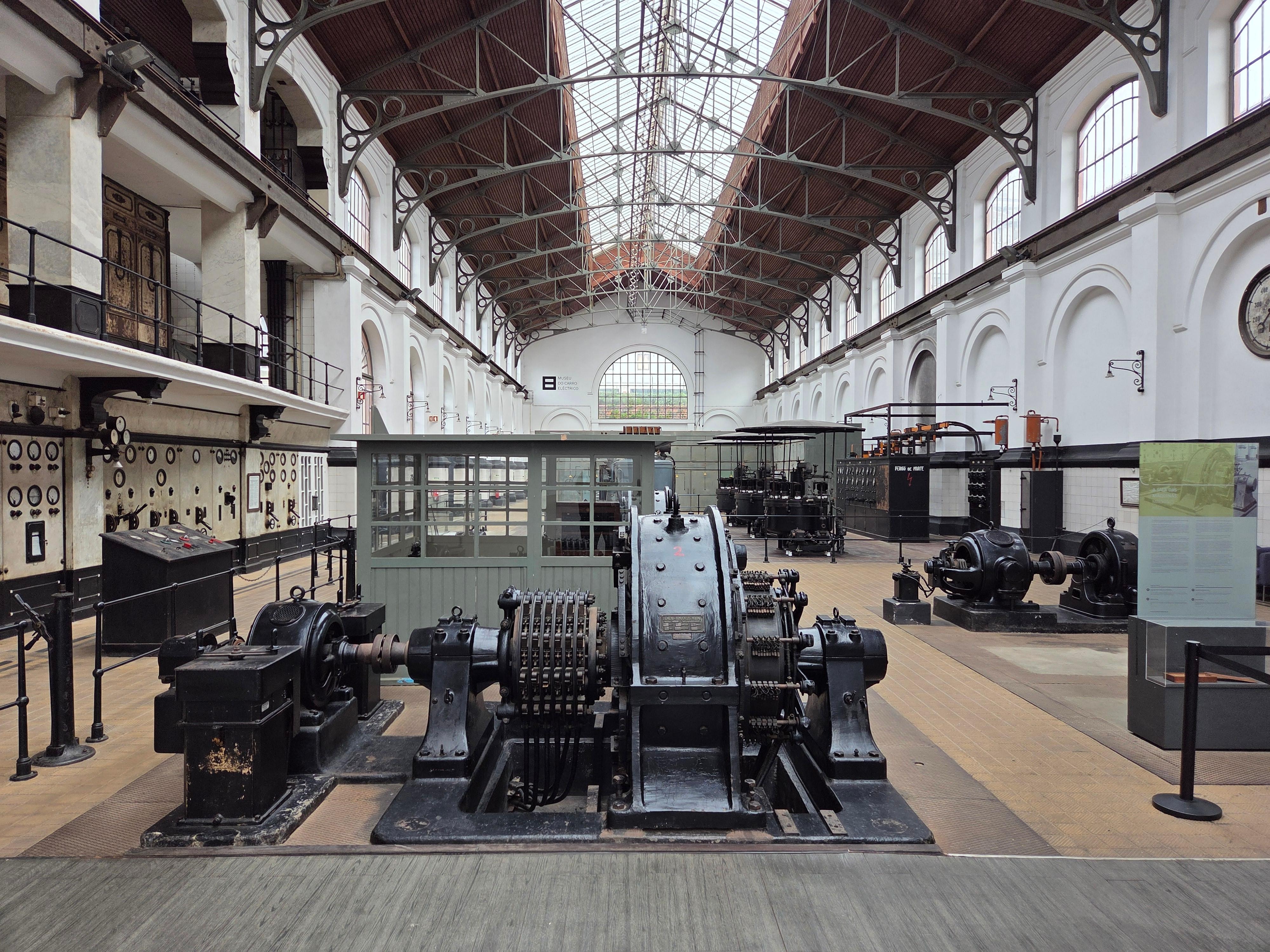 Trolley museum right next door, with Trolley stop in front 