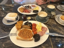 Breakfast at hotel