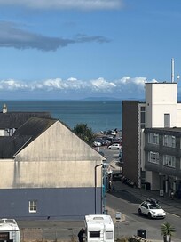 Sea view from room.