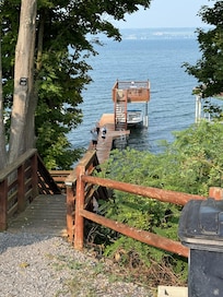 Just a few steps to your private dock.