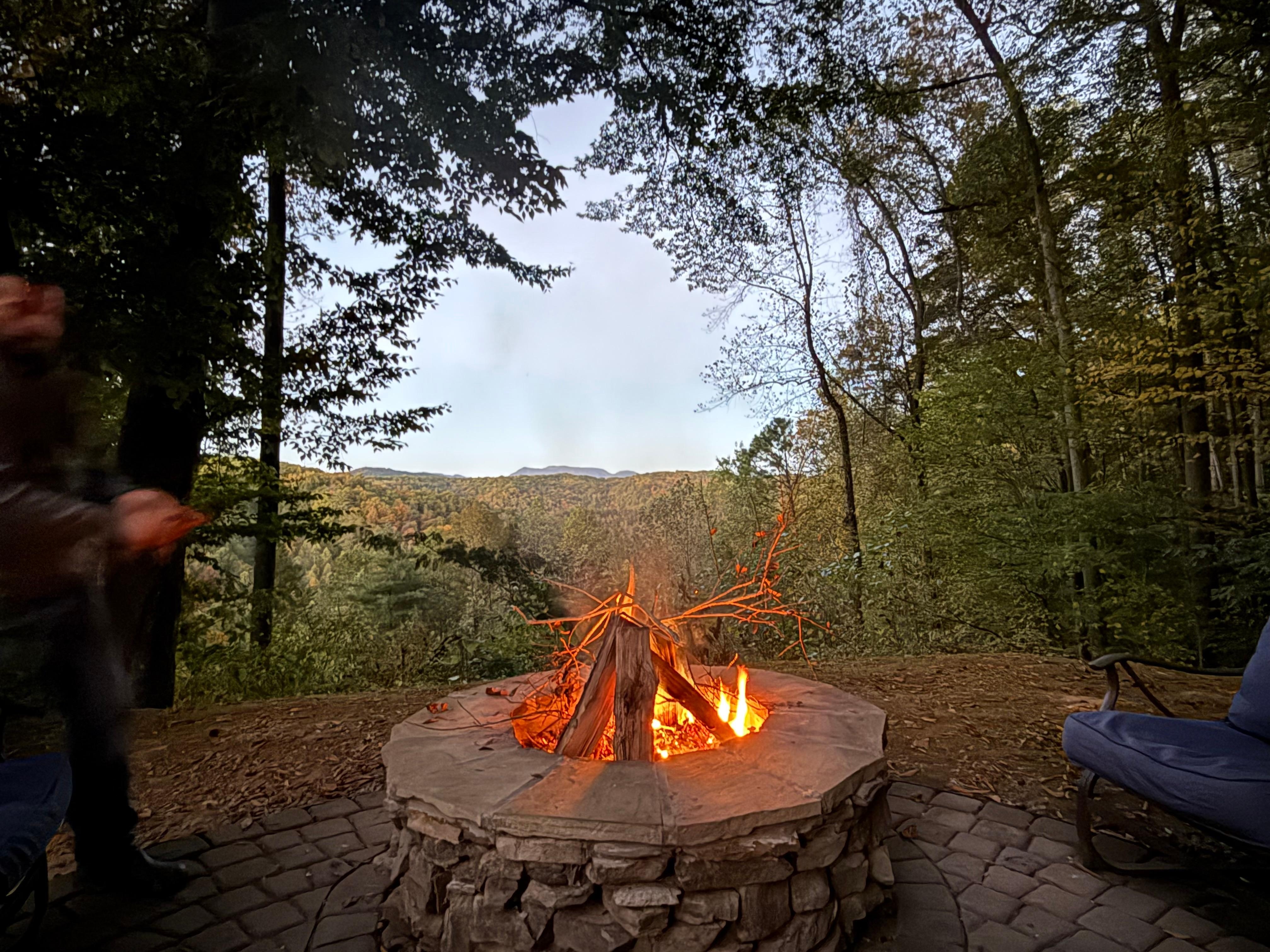 Fire pit views