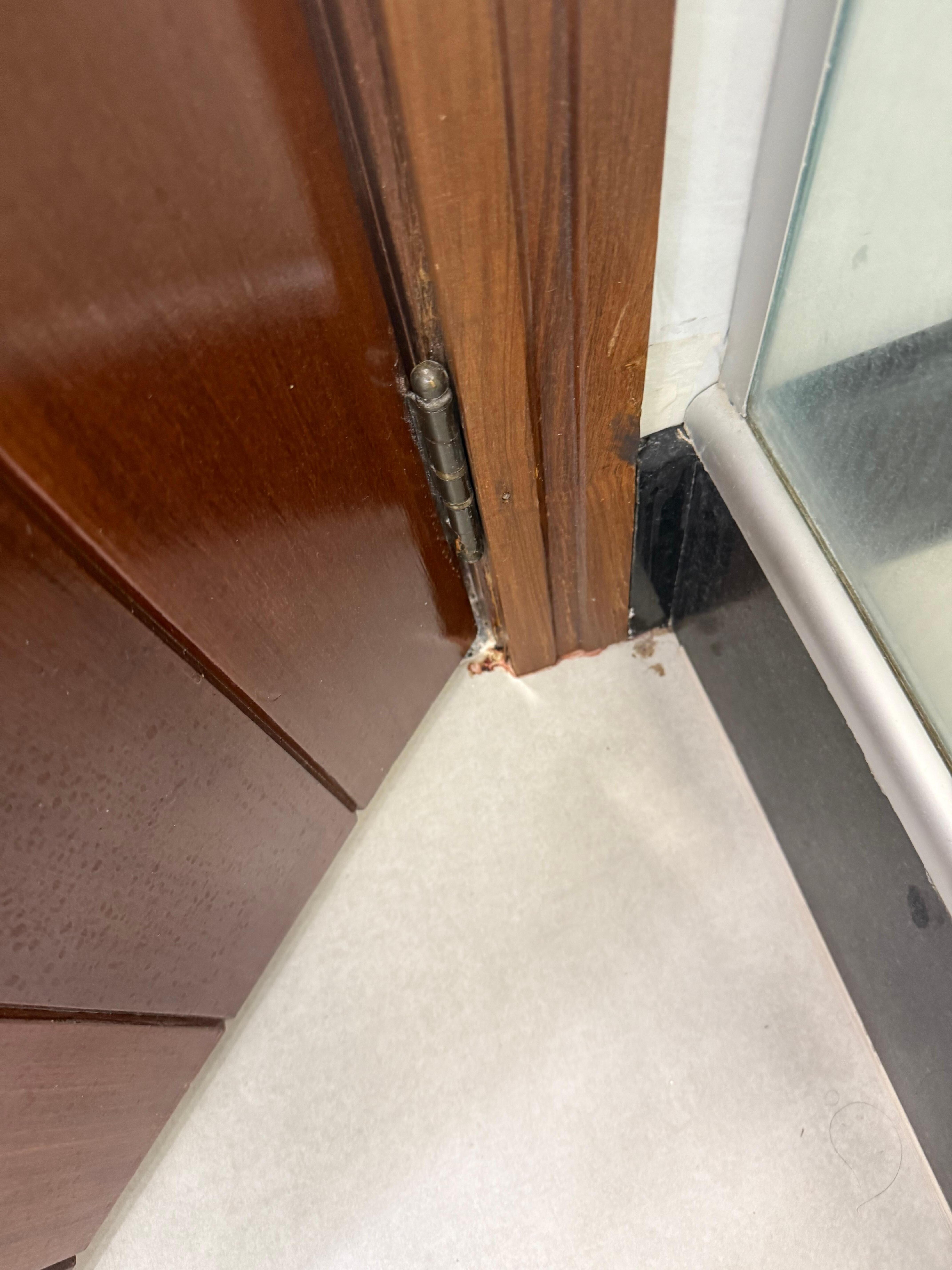 Dirty and grimy floors
