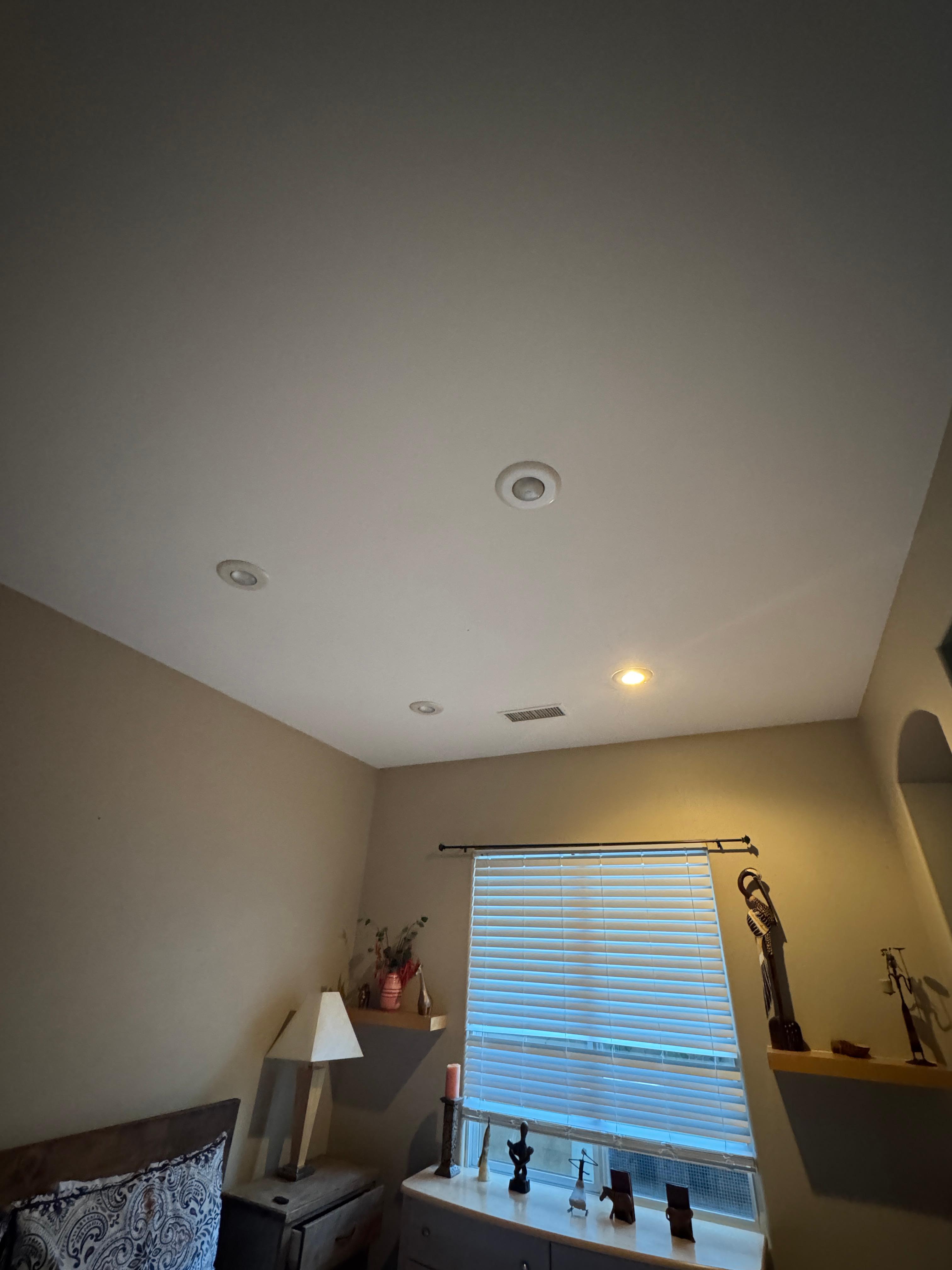 Bedroom lighting on check-in.  Management addressed quickly. 