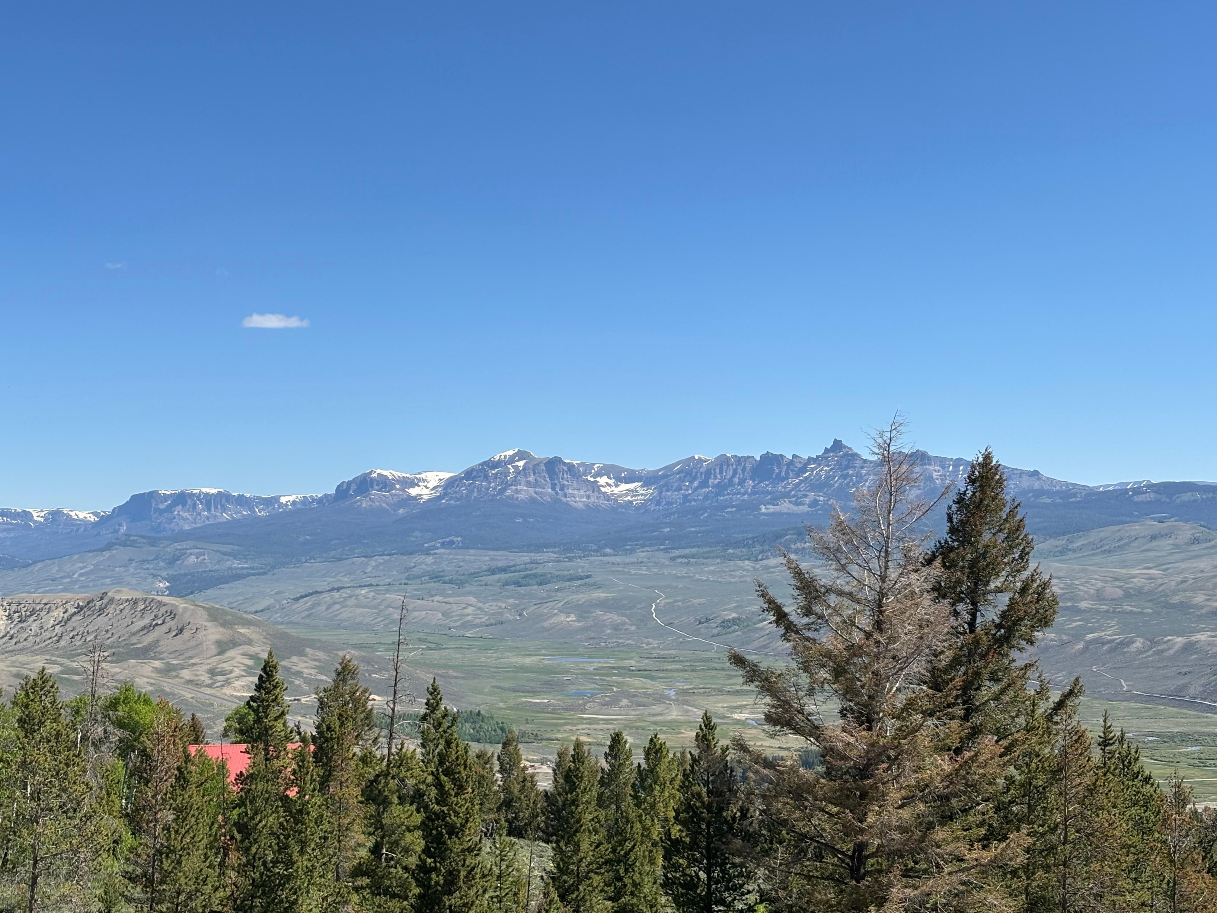 View from the deck. 