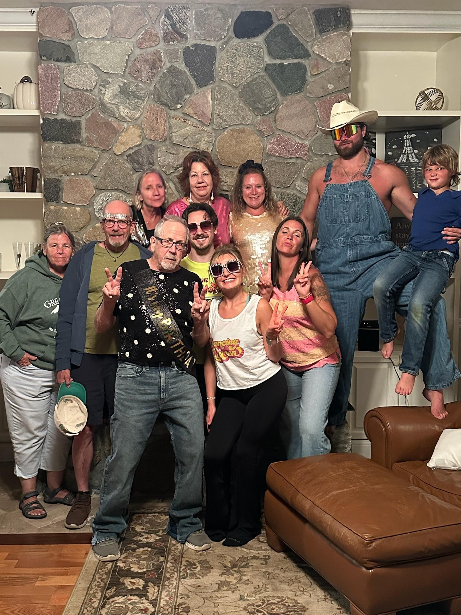 “Disco night” celebrating a 70th birthday