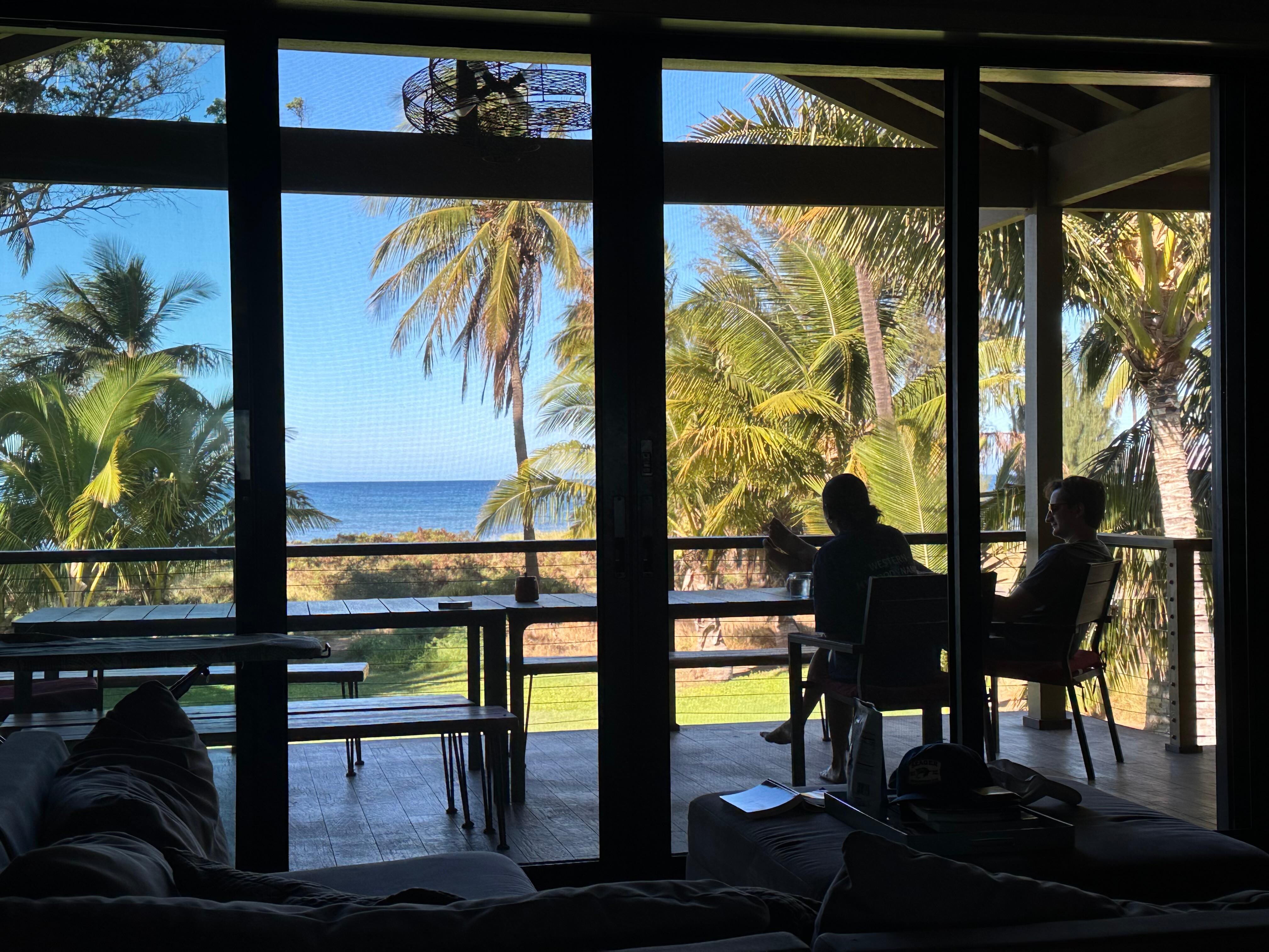 View from the living room