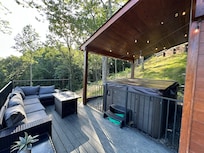 Outdoor space for super relaxation.