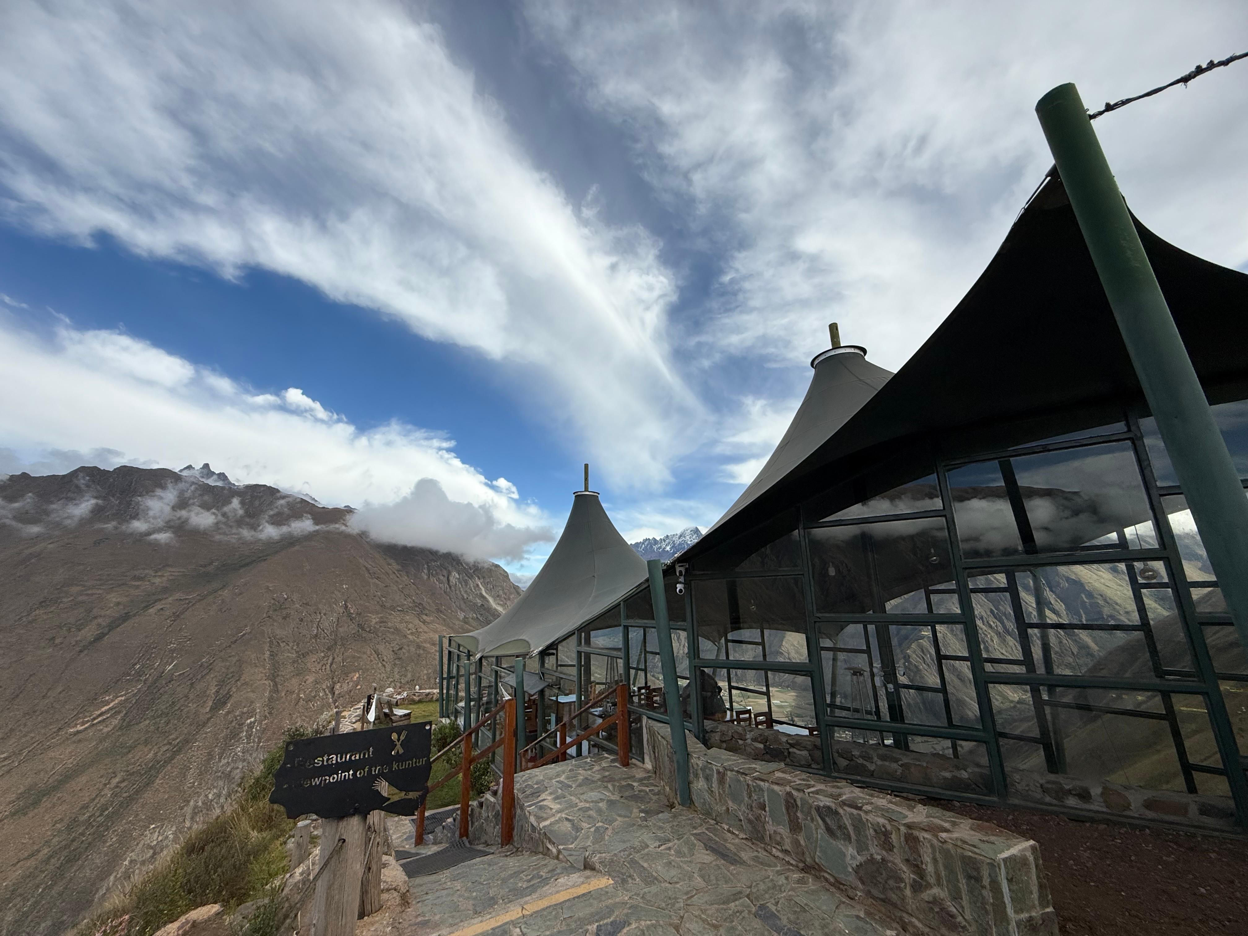The main lobby and restaurant area