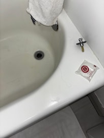 Tub was dirty
