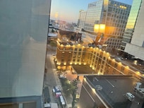 Outside window … 11th floor
