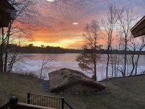 Great views of beautiful sunsets over the water.