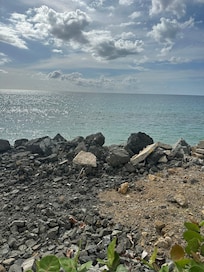 Our patio morning view for a few days