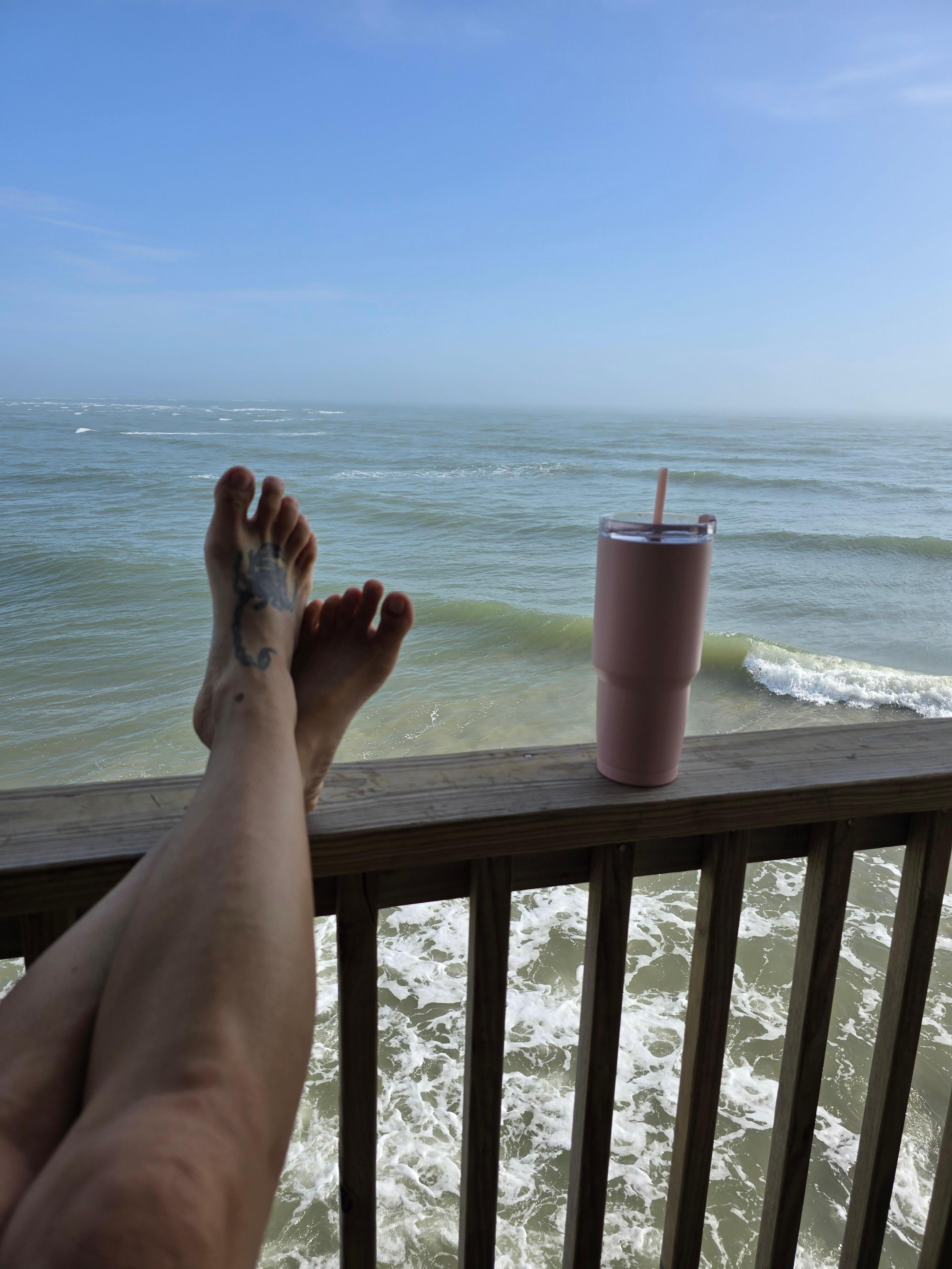 Enjoying my 5 o'clock drink 24/7 ... 
ZEN