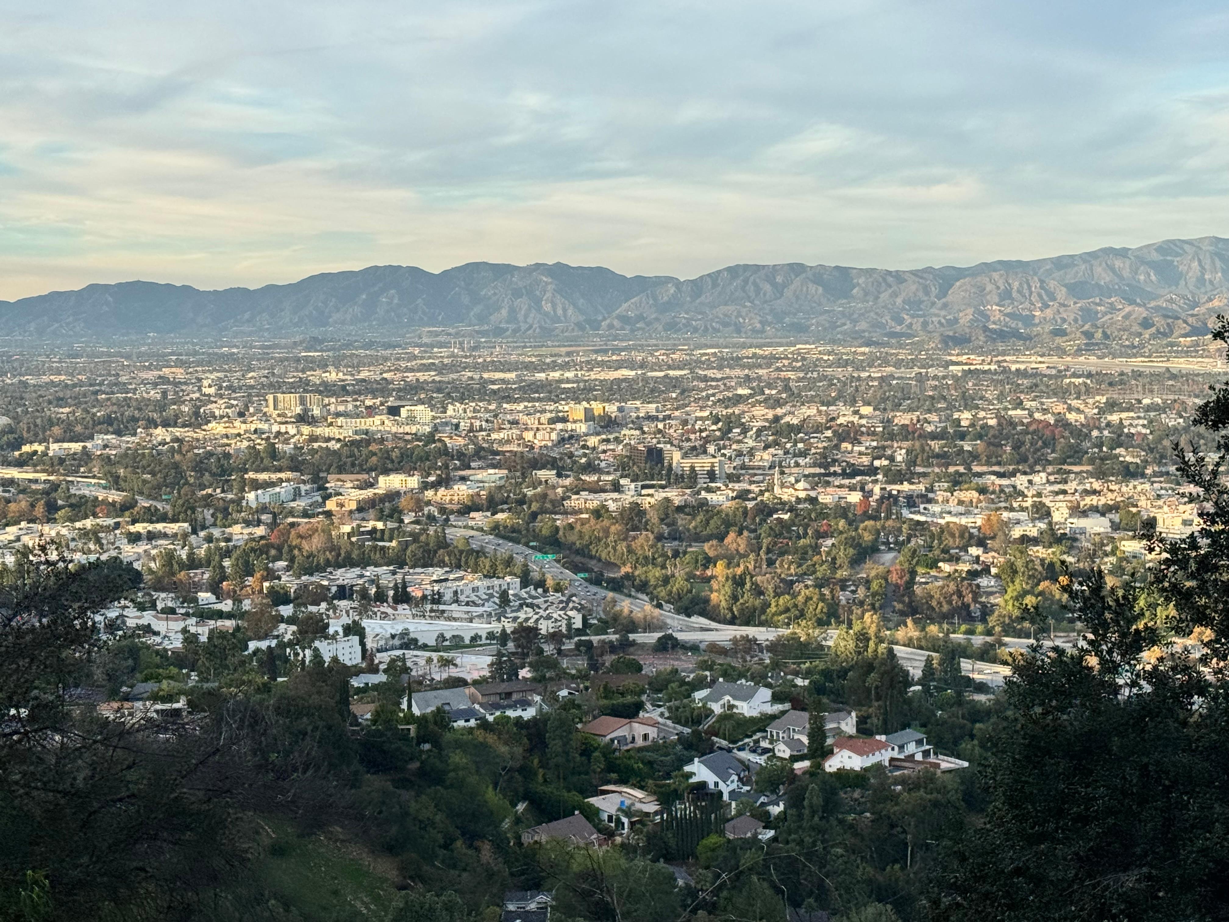 View from the tour bus