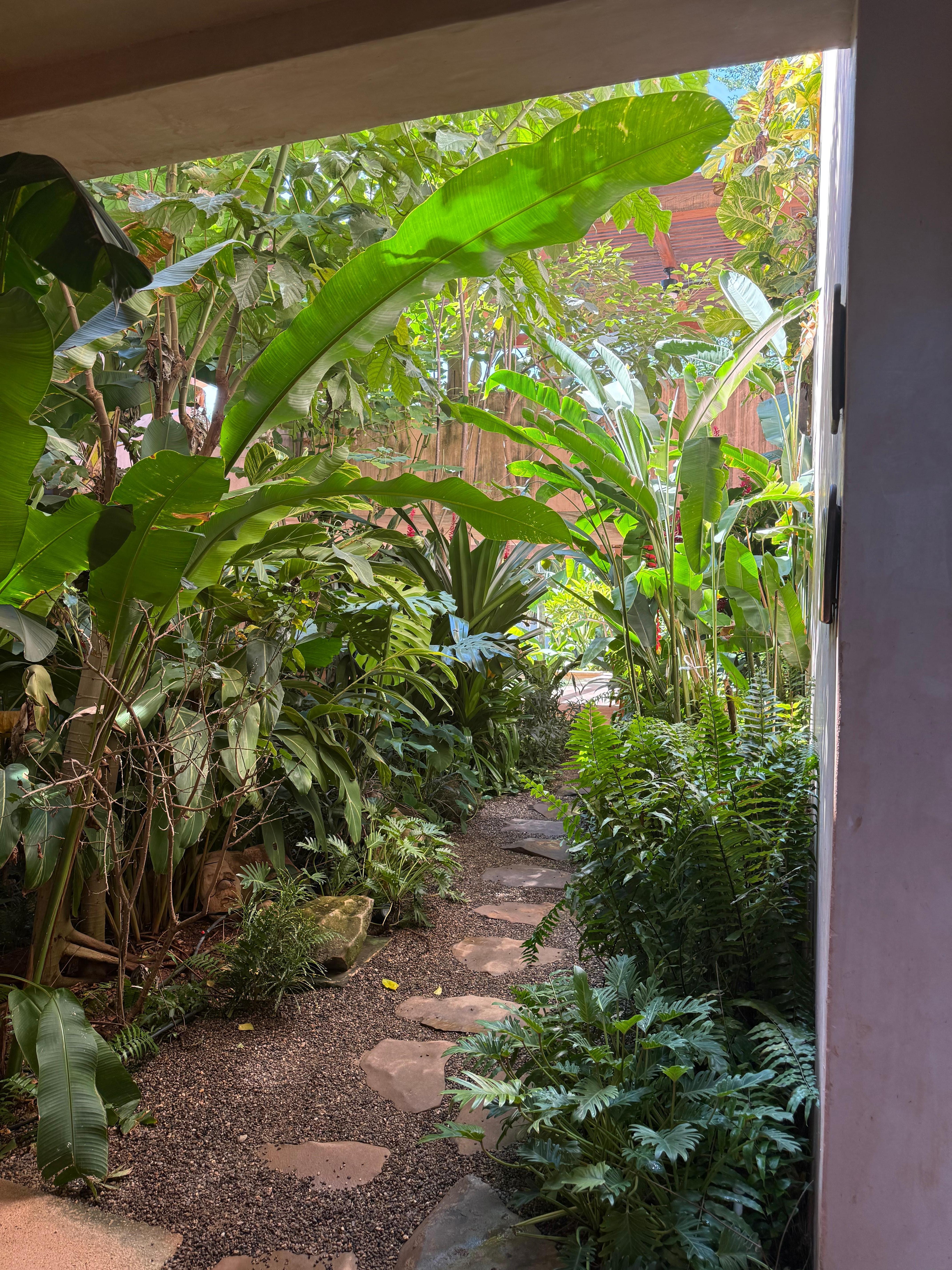 Path to common areas