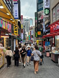 Outside of sejong hotel 10minutes only walking to go to Myeongdong street