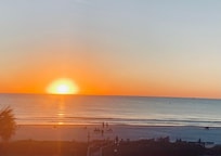 Sunset from the balcony