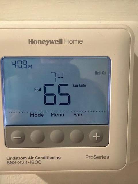 HVAC stuck on cooling