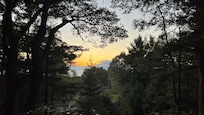 Sunset from the deck