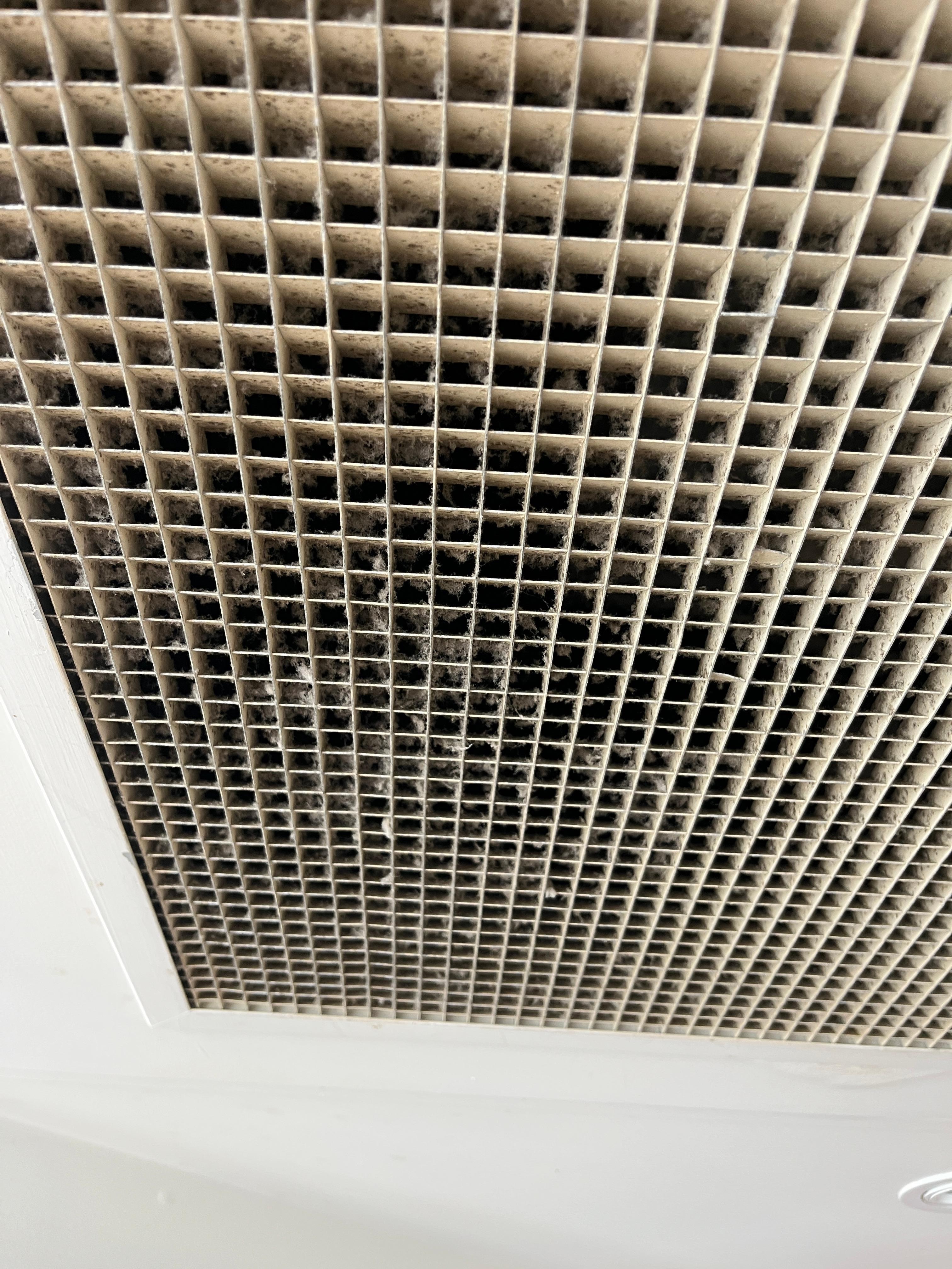 AC vent was full of dust so AC was not working very well at all. Clearly hasn't been cleaned for years!