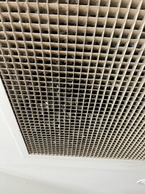 AC vent was full of dust so AC was not working very well at all. Clearly hasn't been cleaned for years!