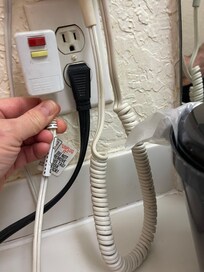 Only 1 device could be plugged into the electrical outlet