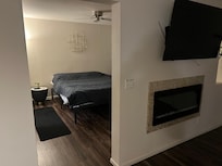 The bed looks nothing like the photos btw and this is all the lighting we had