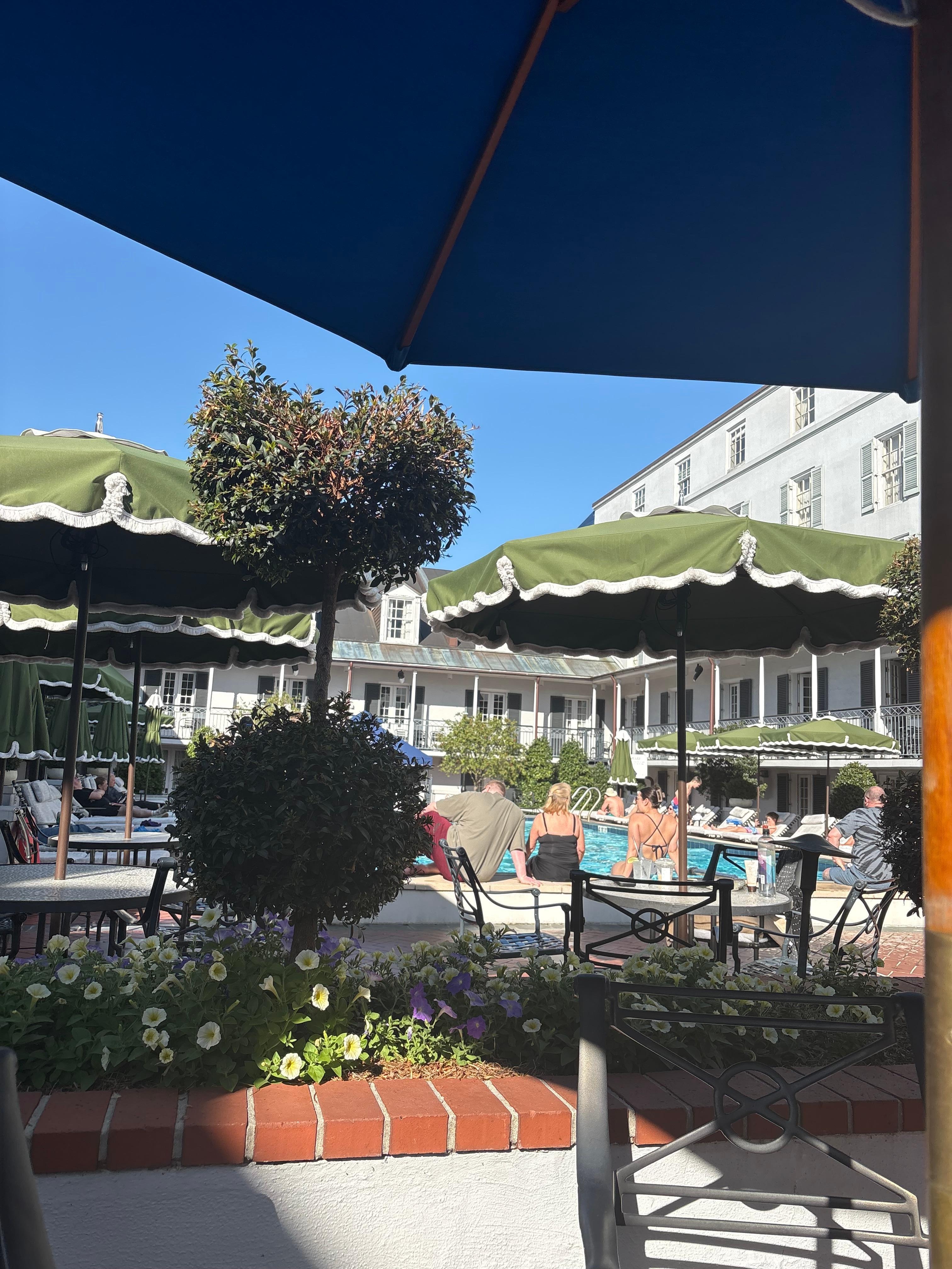 Pool and inner courtyard 