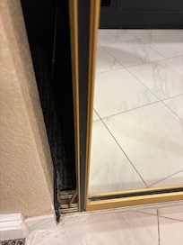 Broken closet 1st room