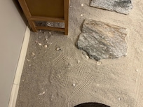 Fun sandy floor