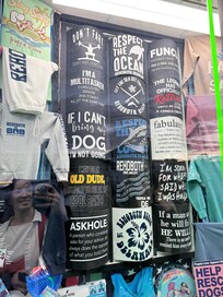 Shopping in downtown Rehobeth