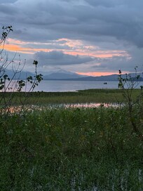 Sunset over Lake Yojoa