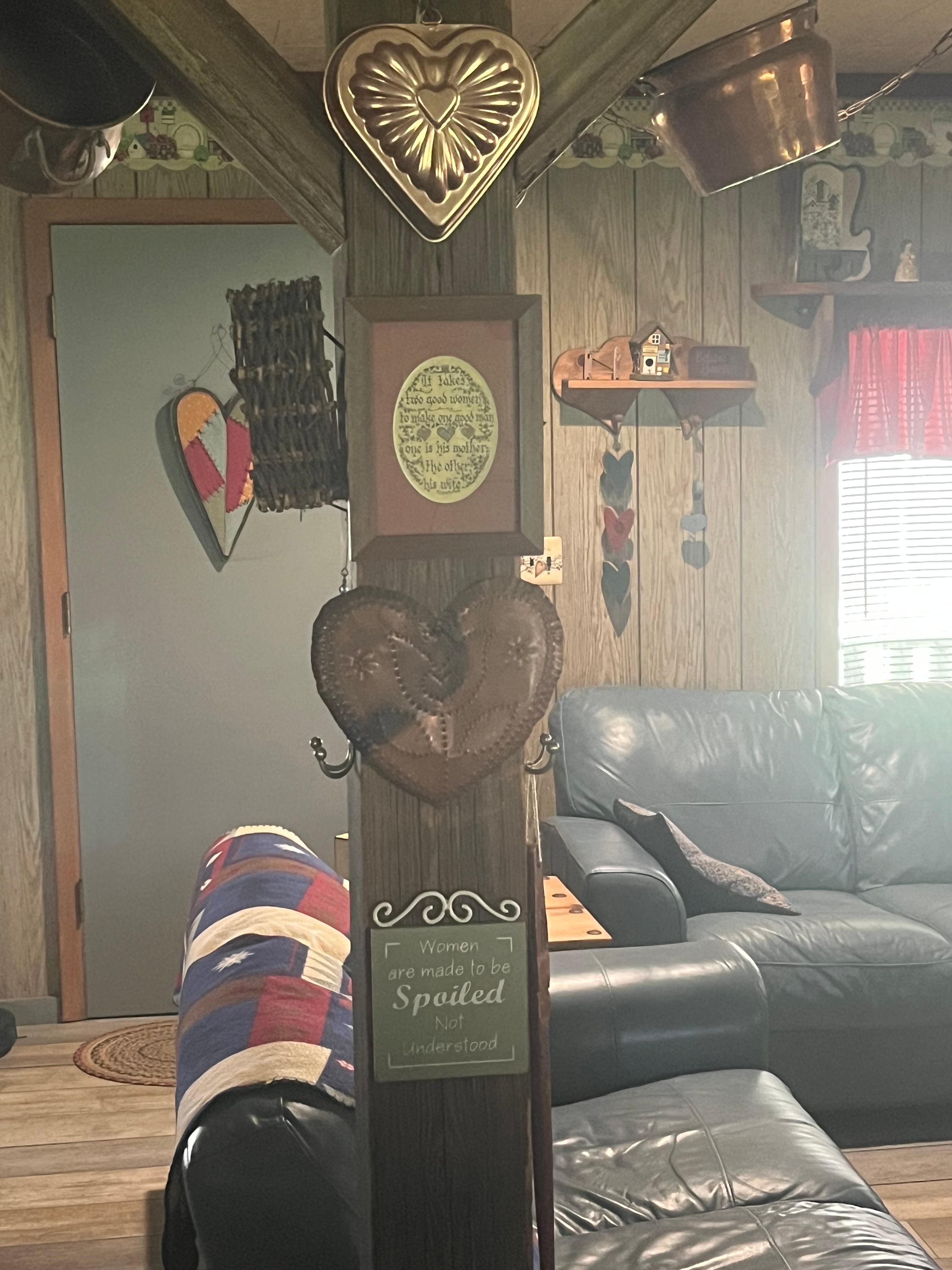 Living area from kitchen