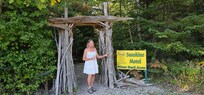 Beach access entrance