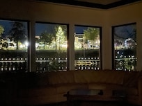 Downtown across the river from the living room.