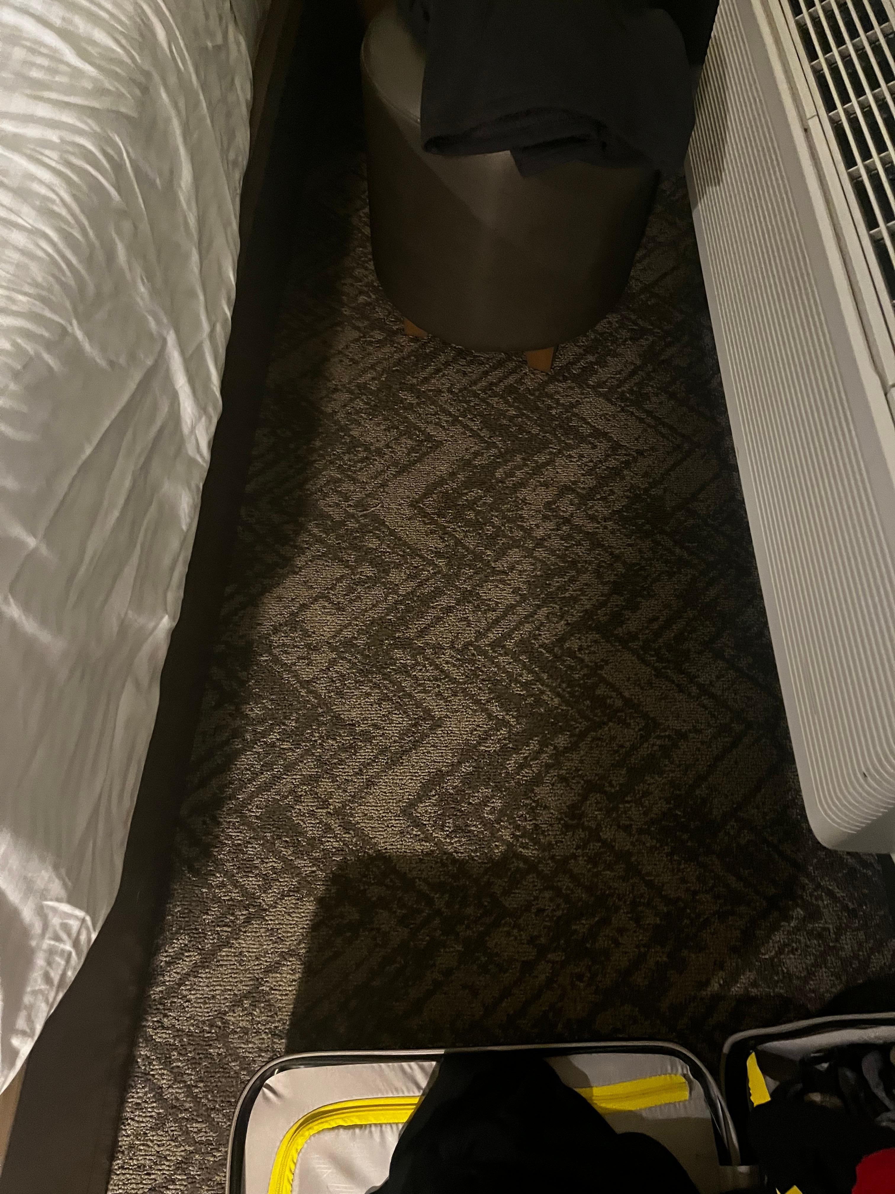 tiny room, don’t be surprised