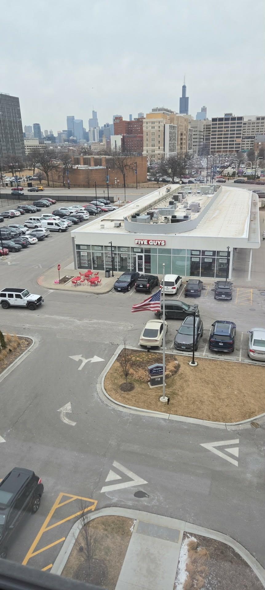 Food available in parking lot